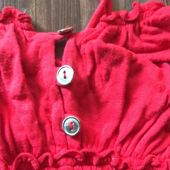 Red summer dress - Picture 3 of 6